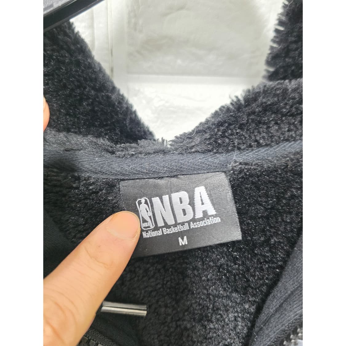 택포_ NBA 블랙 기모 후드집업 M 상품이미지2