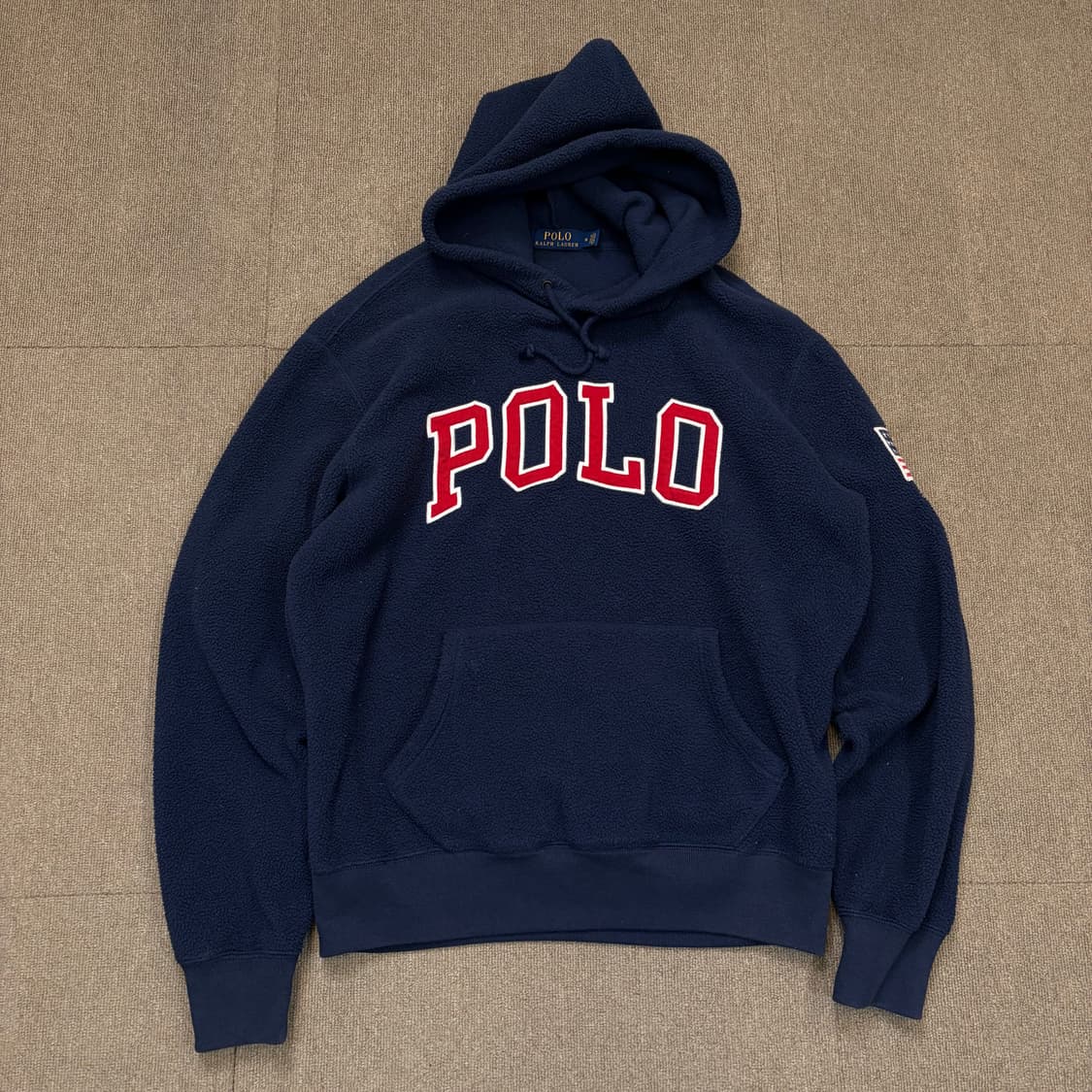 polo 랄프로렌 폴로 아치 스펠아웃 플리스 후드 상품이미지1