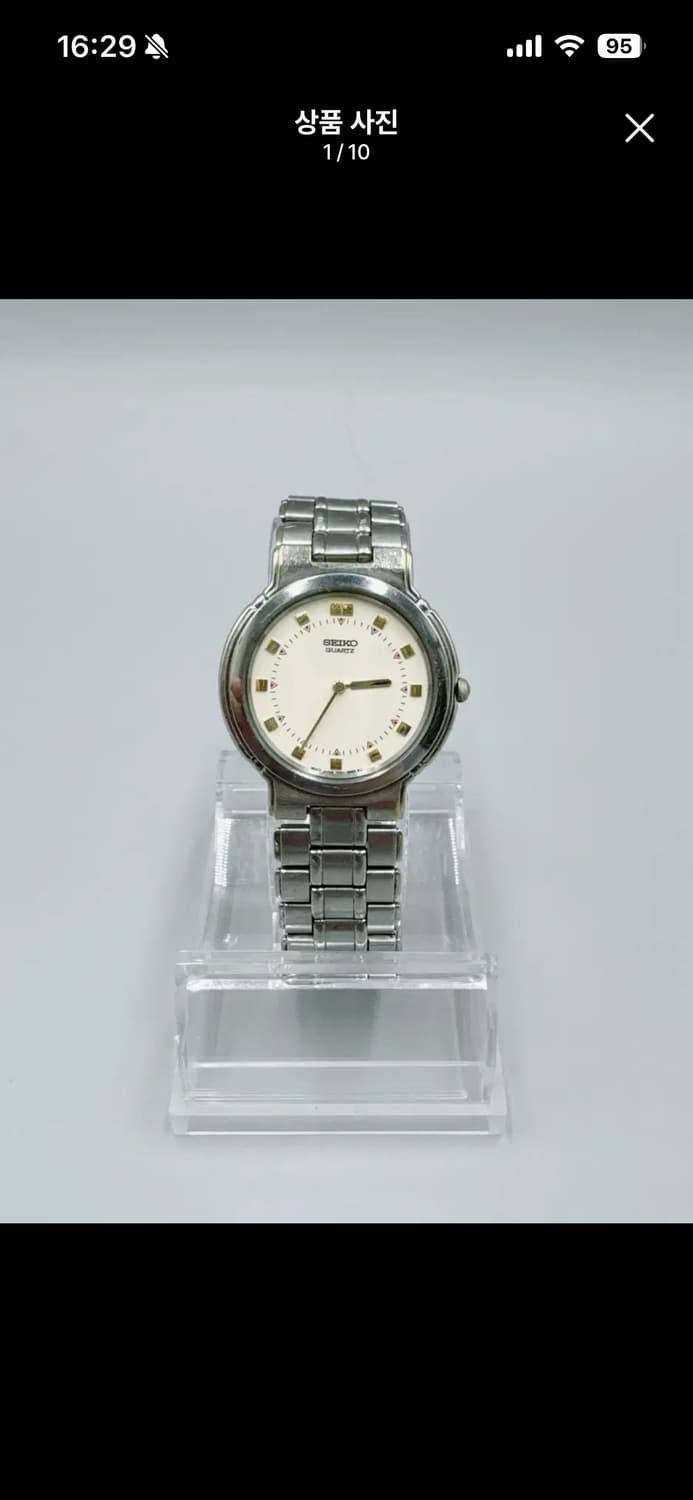 1970년대 빈티지 세이코 쿼츠 손목 시계 상품이미지1