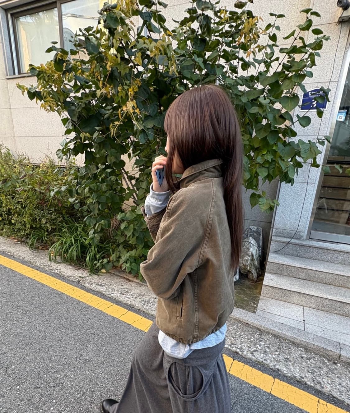 빈티지 자켓 브라운 상품이미지5