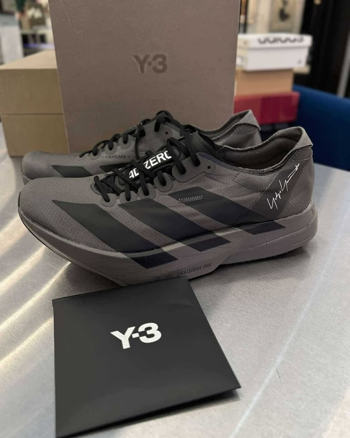 270) Y-3 아디다스 아디제로 아디오스 프로4 신더 블랙 상품이미지9