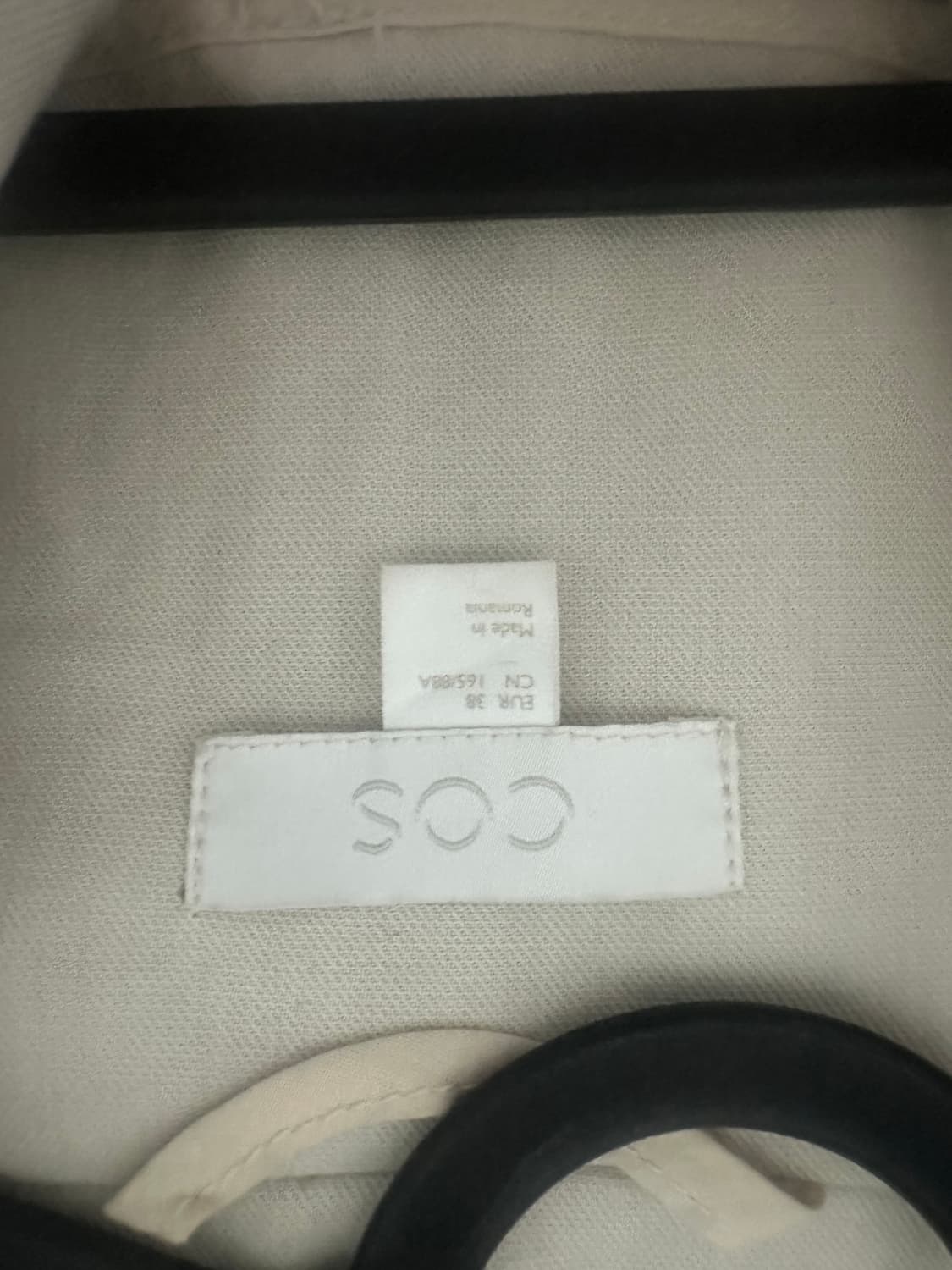 Cos 코스 트렌치 롱코트 상품이미지2