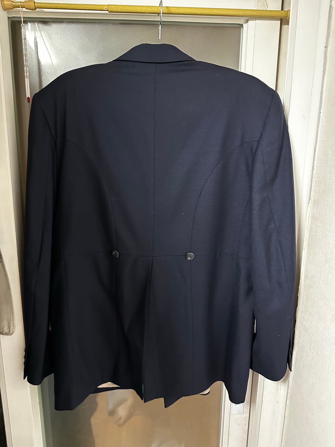 캐피탈 스카프 더블자켓 네이비 상품이미지2