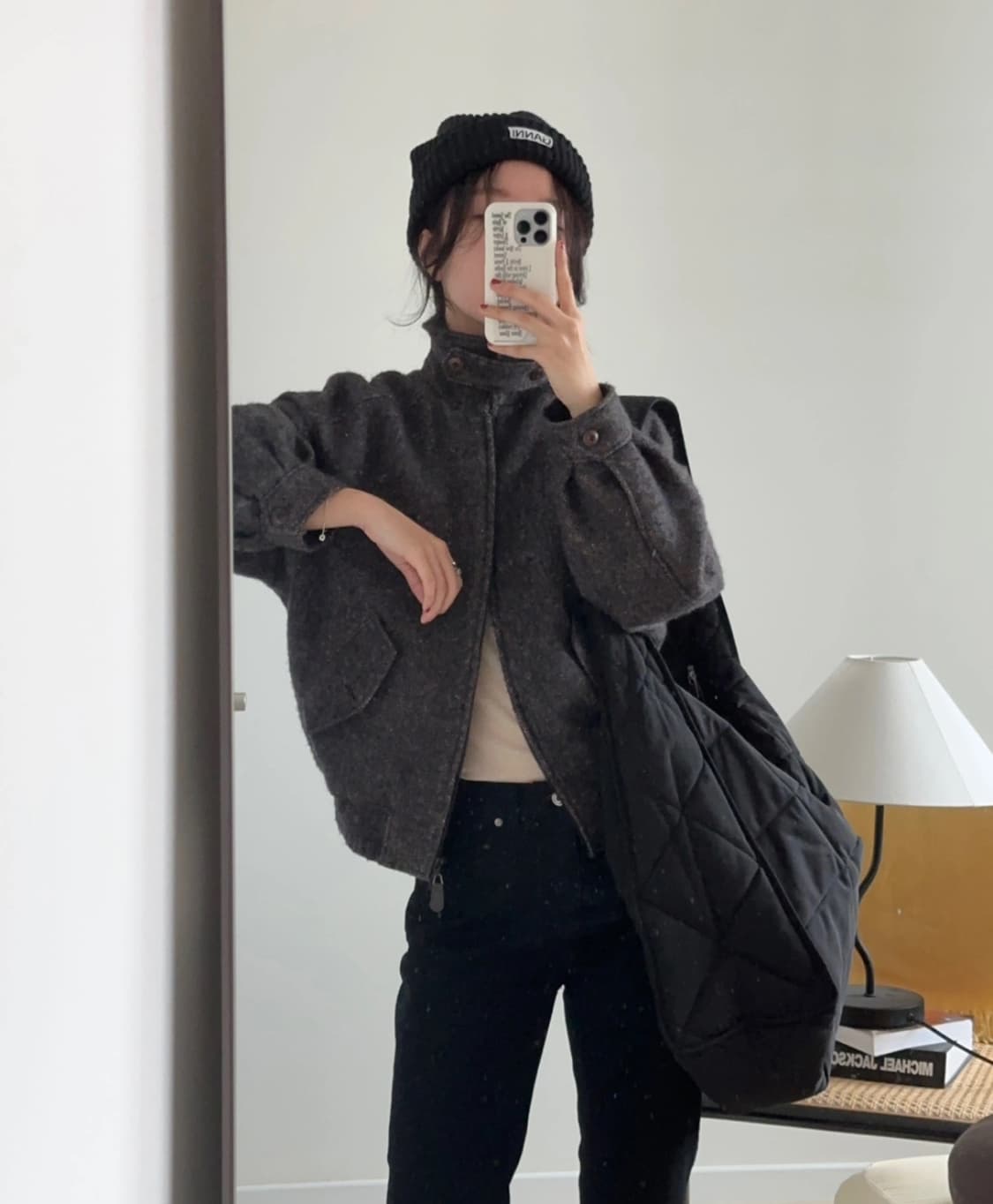 노멜렛 테디 울 블루종 상품이미지1