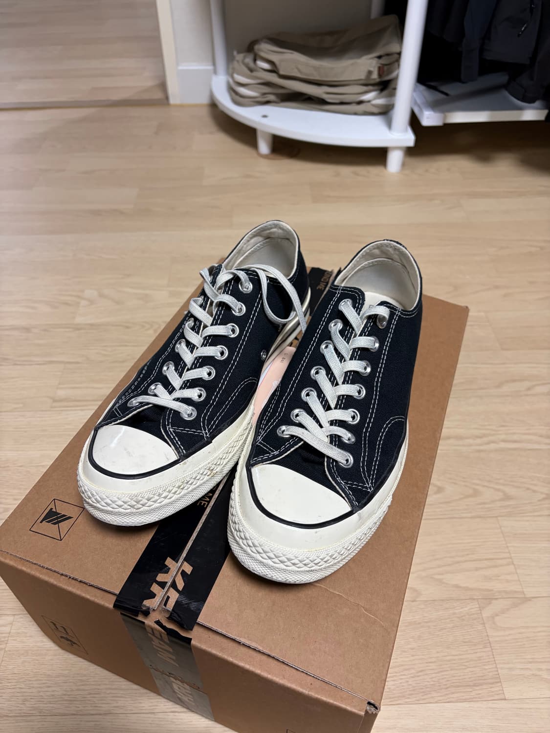 컨버스 척 70 클래식 블랙 270 상품이미지1