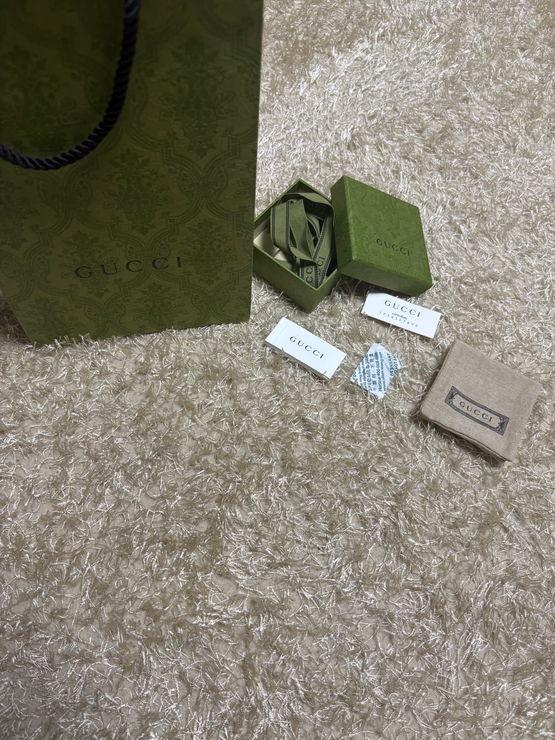 구찌 다이애그널 인터로킹 g 반지 상품이미지8