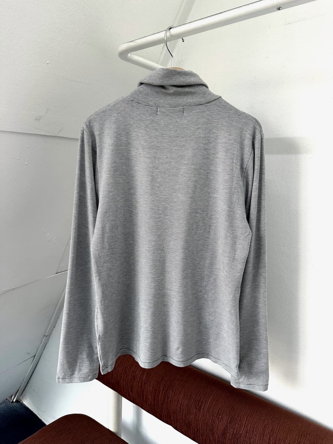 High gauge fabric stretched turtle neck  상품이미지6