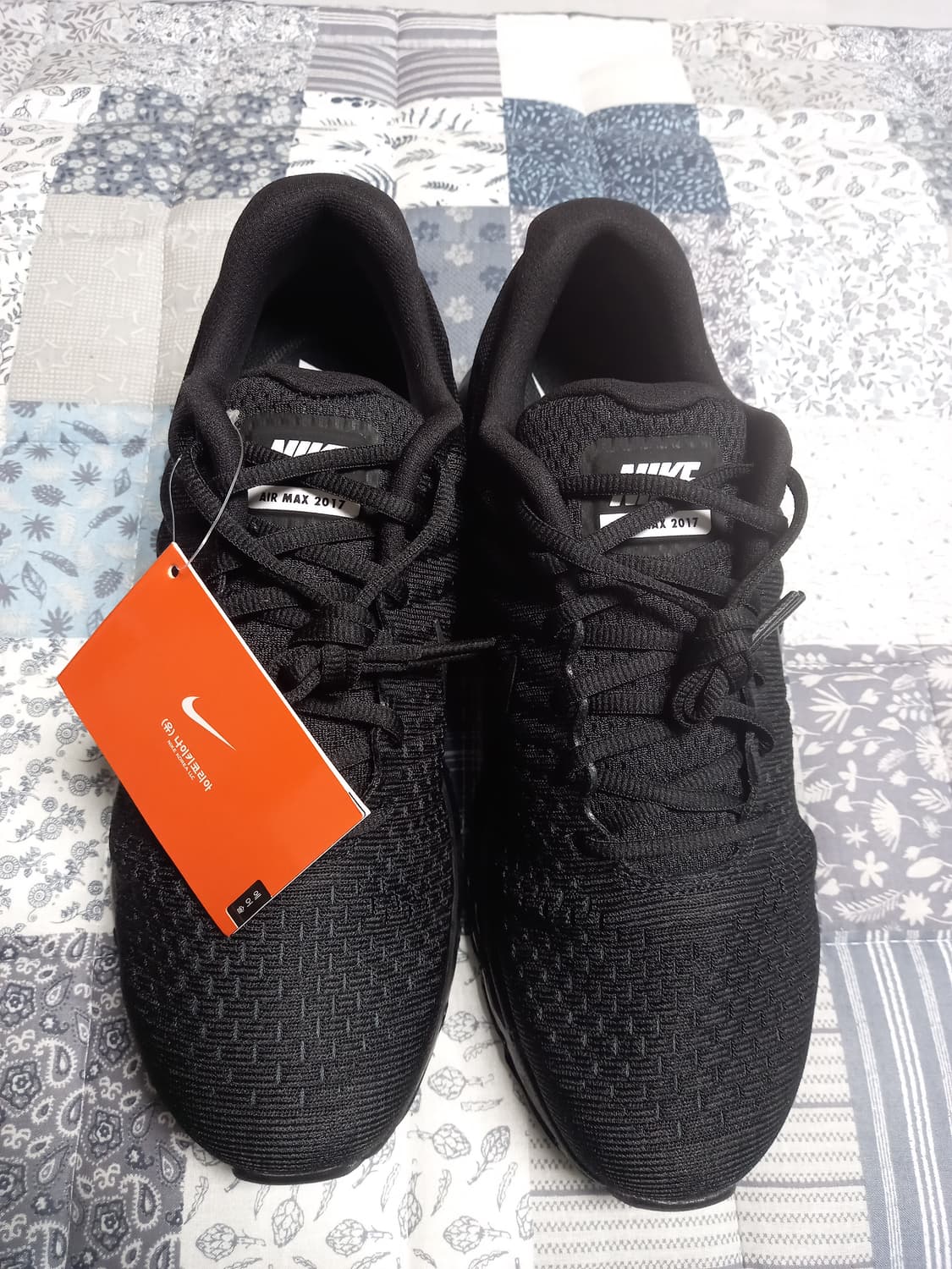 나이키 에어맥스 2017 블랙 새상품  270 상품이미지1