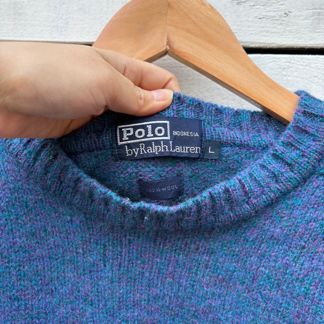 Polo 폴로 울 니트 상품이미지4