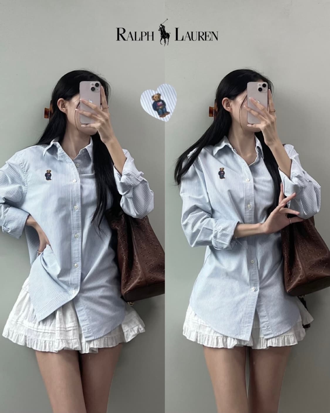 폴로 베어 스트라이프 셔츠  상품이미지1