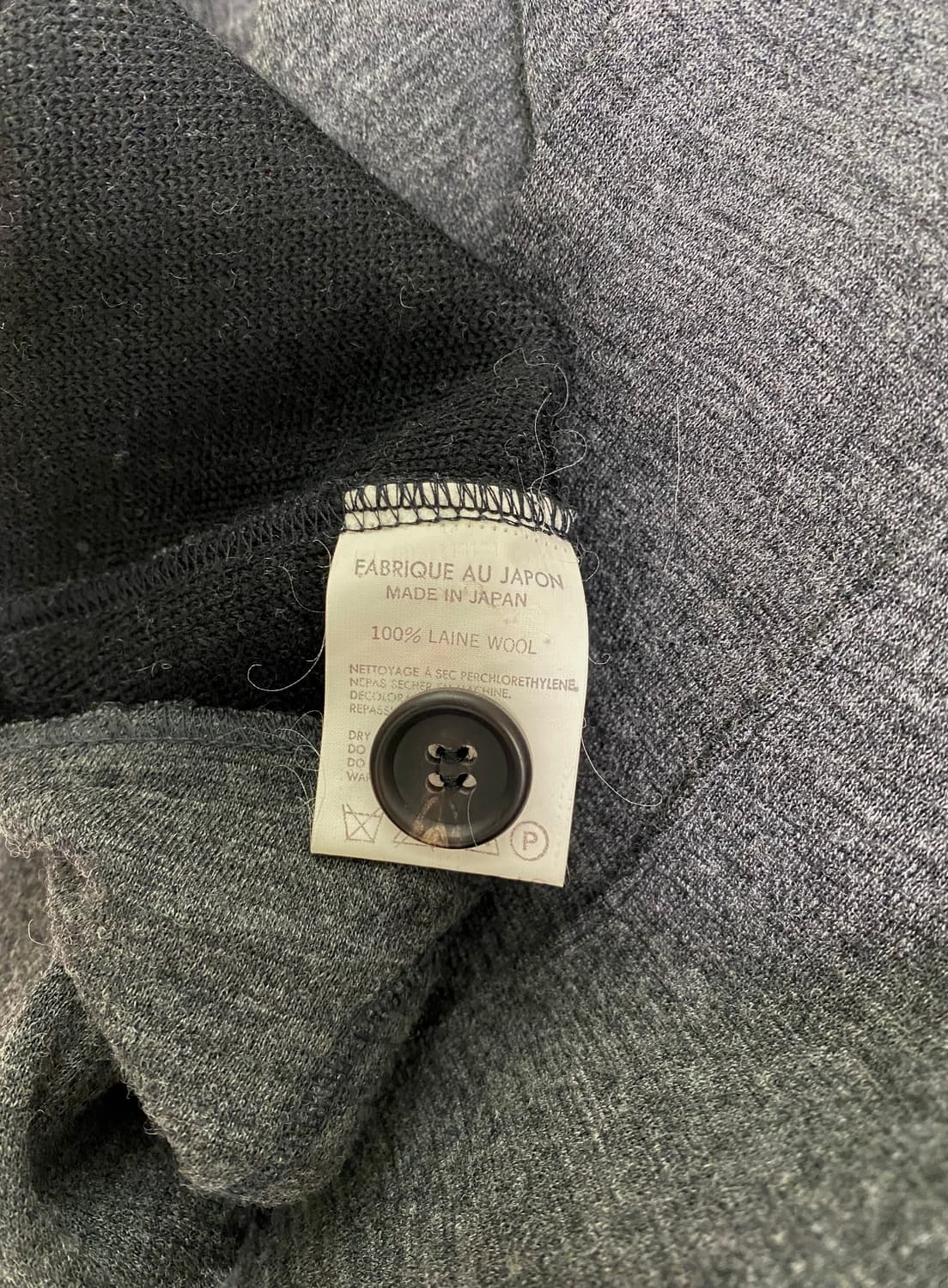 y’s 일본제 울 자켓 가디건 상품이미지8