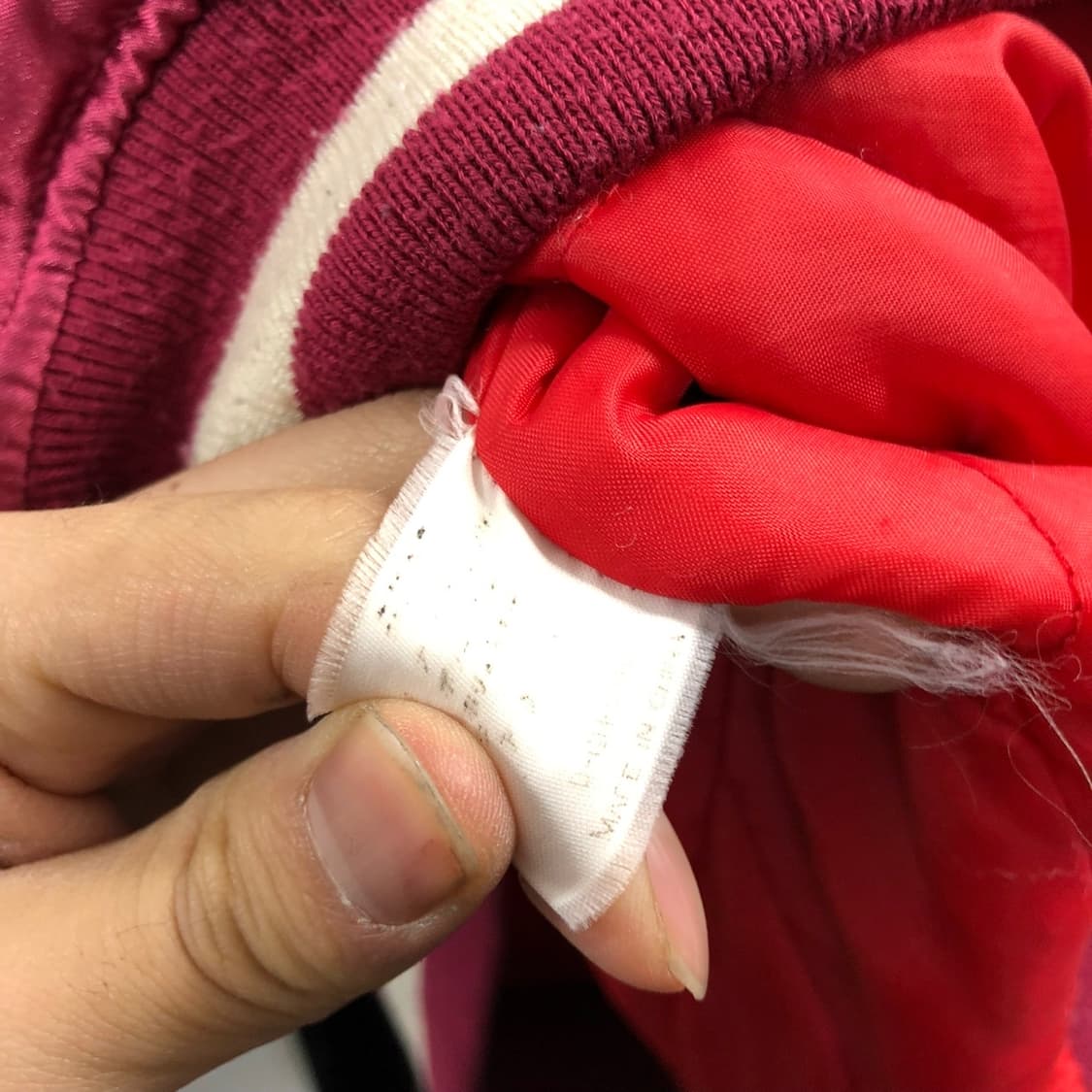 빈티지 사틴 자수 스카쟌 상품이미지7