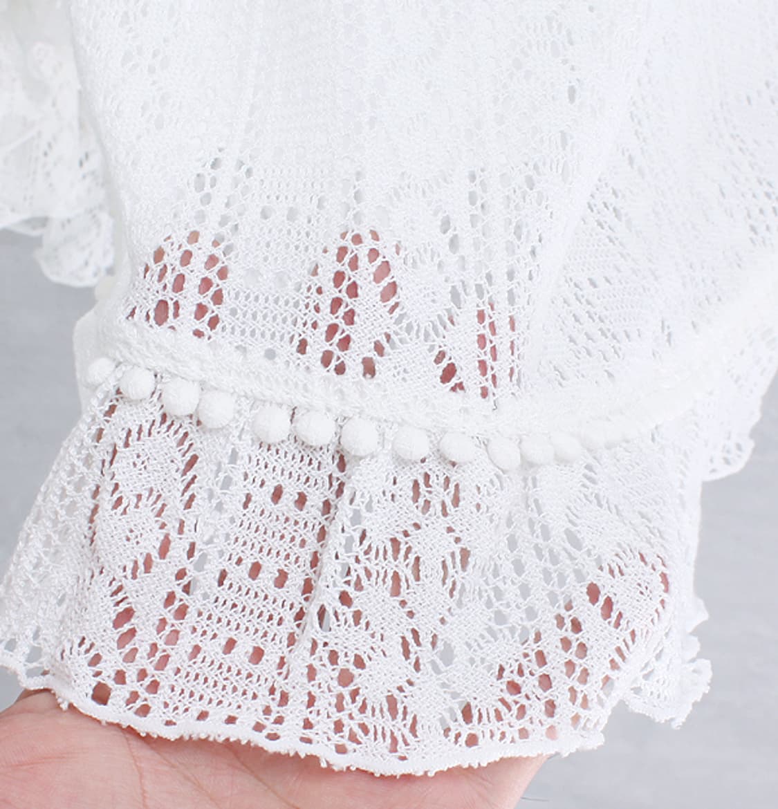 CHANMEAL eyelet lace top _ S5239 상품이미지7