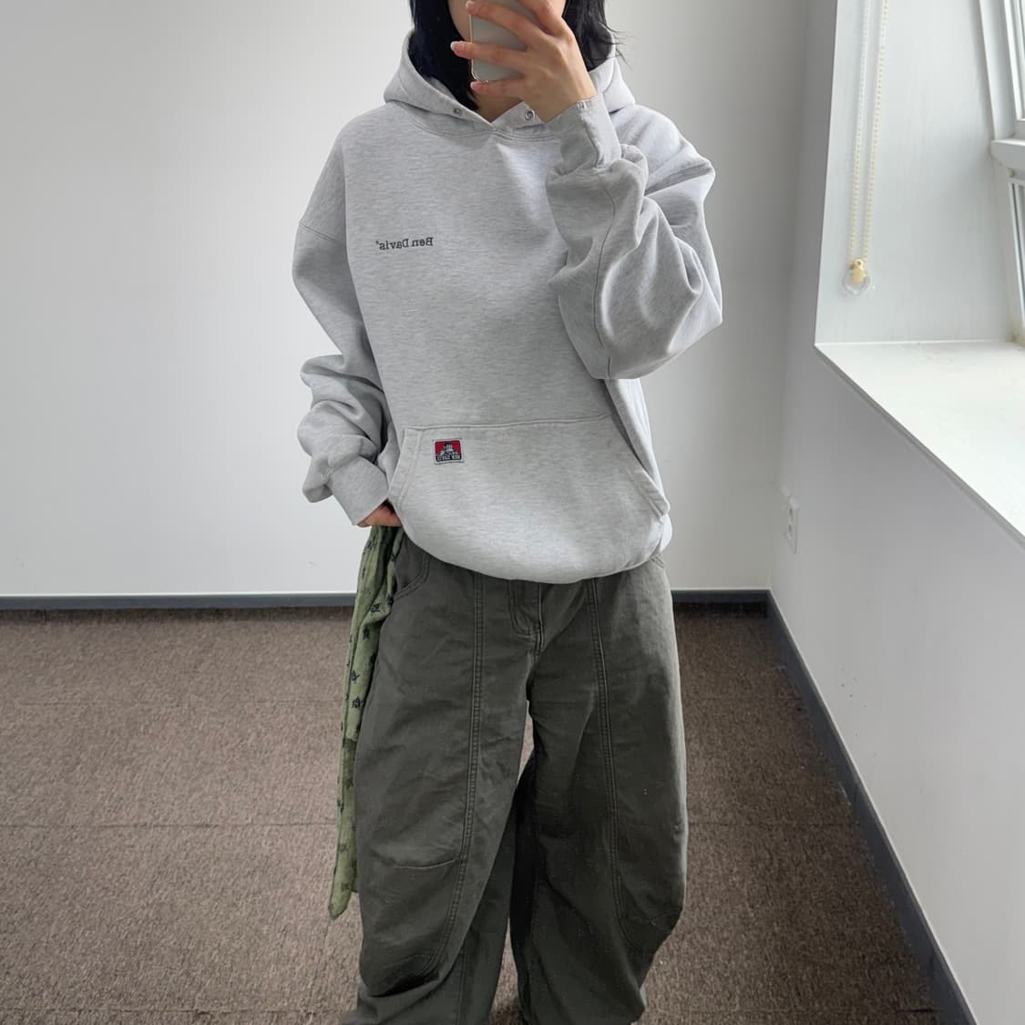 Ben Davis 벤데이비스 멜란지 후드티 상품이미지1