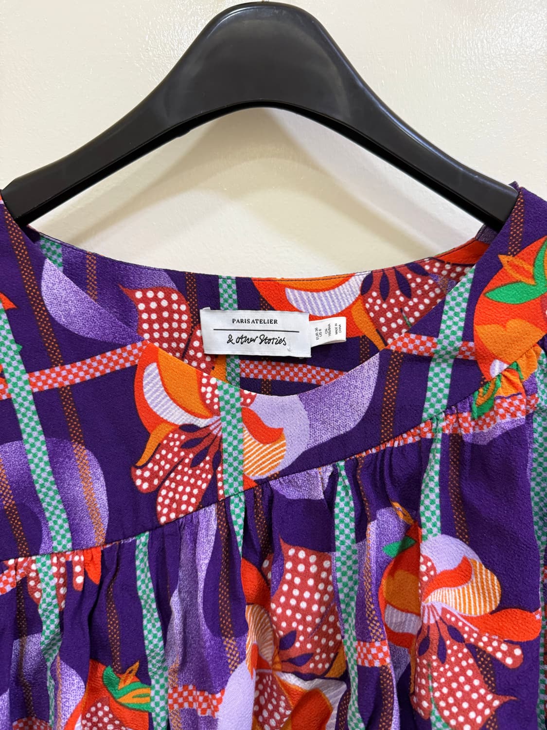 앤아더스토리즈 플라워 프릴 원피스 정품 상품이미지3