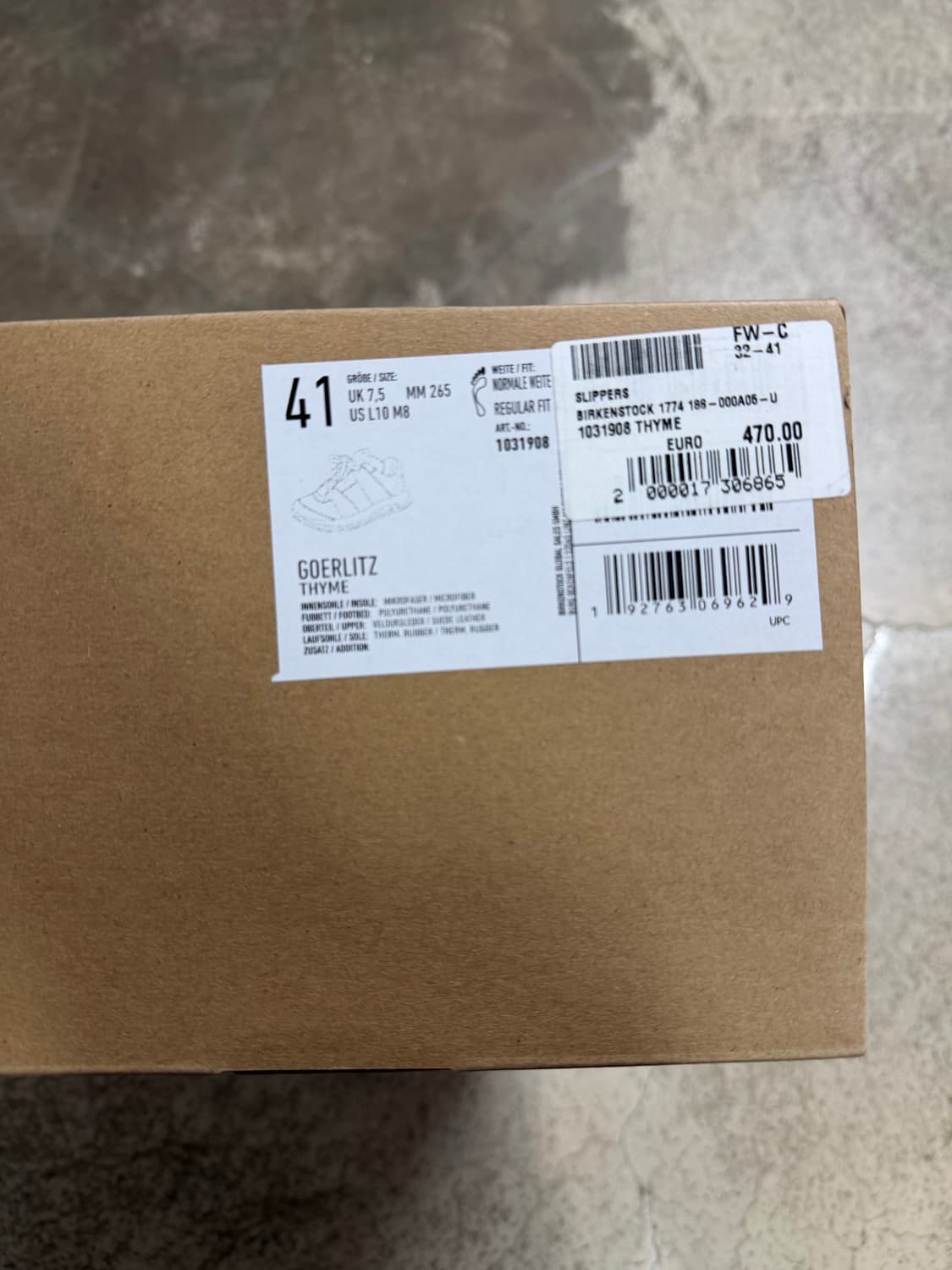 (41) 버켄스탁1774 띠보 Goerlitz 상품이미지6