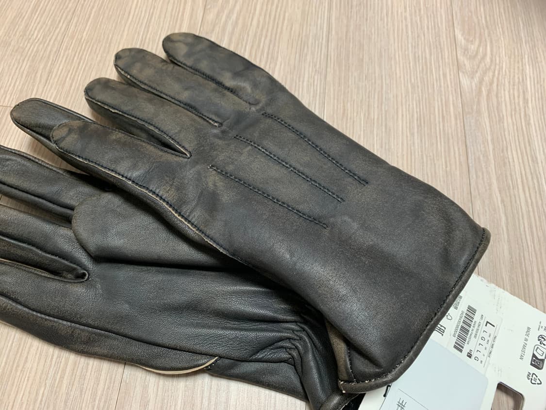 자라 리미티드 에디션 램스킨 빈티지 레더 장갑 L size 상품이미지9