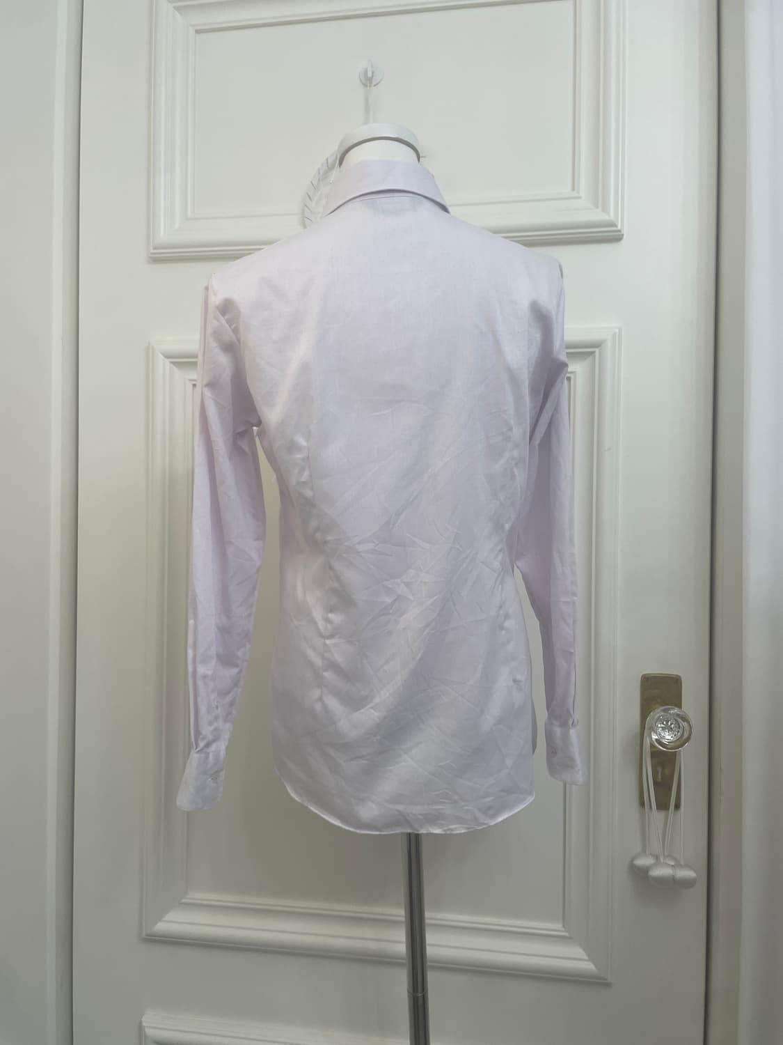 lavender basic knit top&wine point shirt 상품이미지8