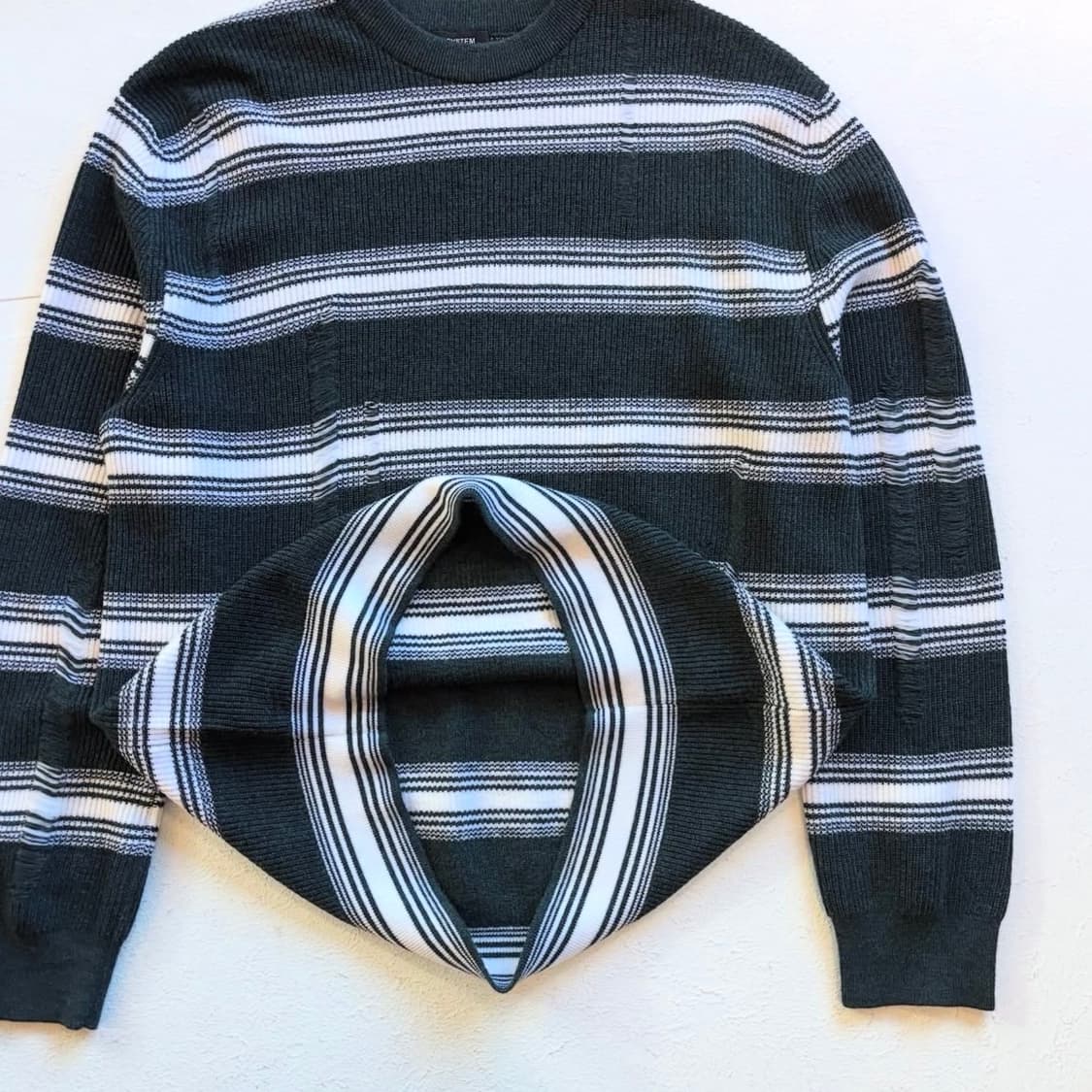 시스템 스트라이프 스웨터 상품이미지6