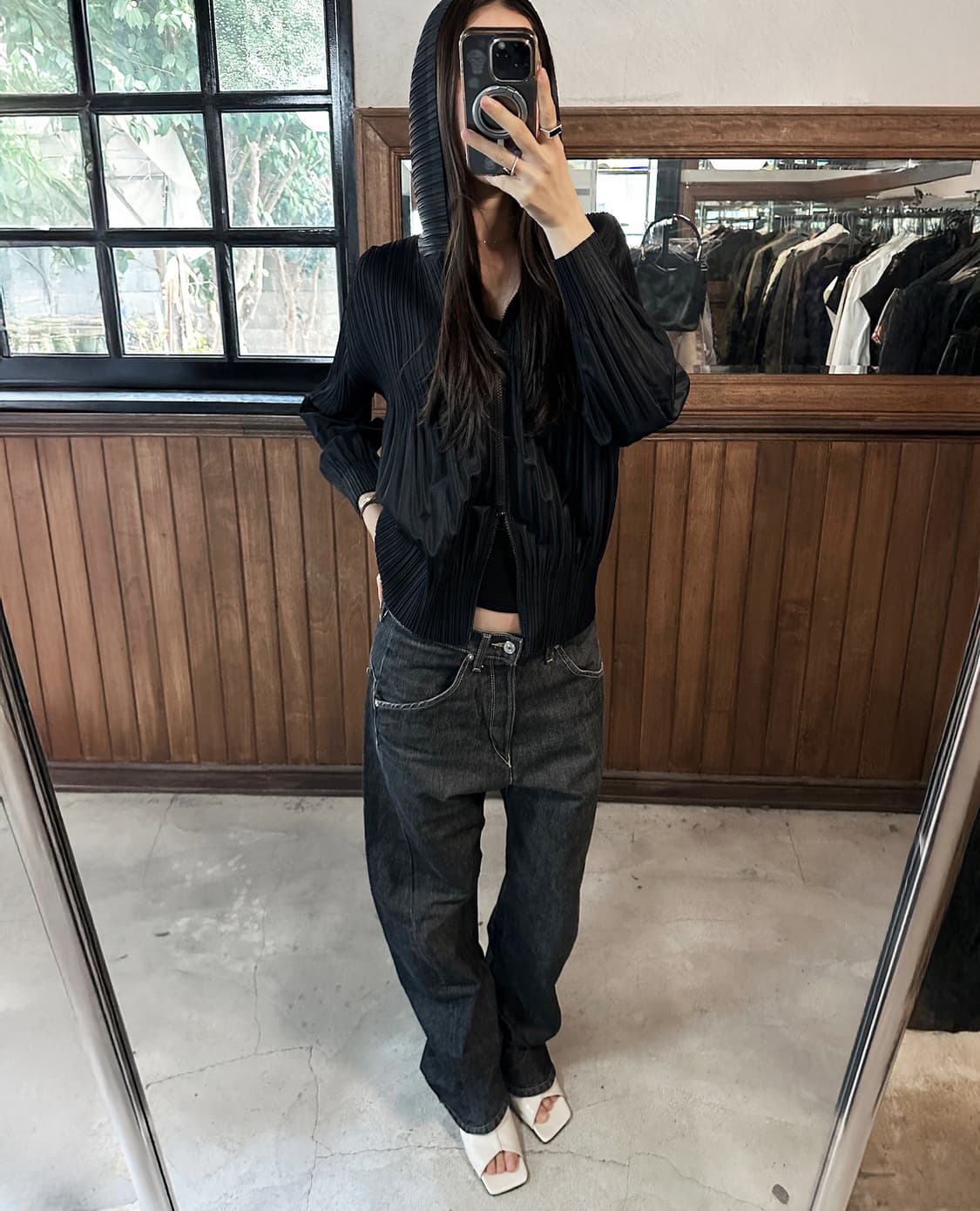 LEVI'S engineered 001 black w31 상품이미지3