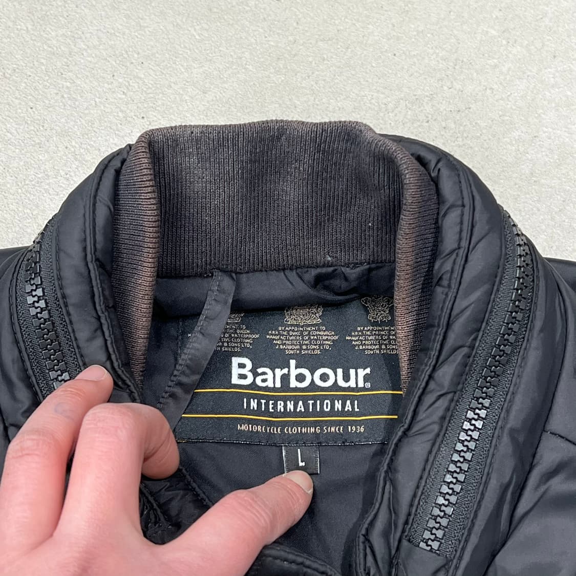 바버 인터네셔널 경량패딩 자켓 s09419 상품이미지6