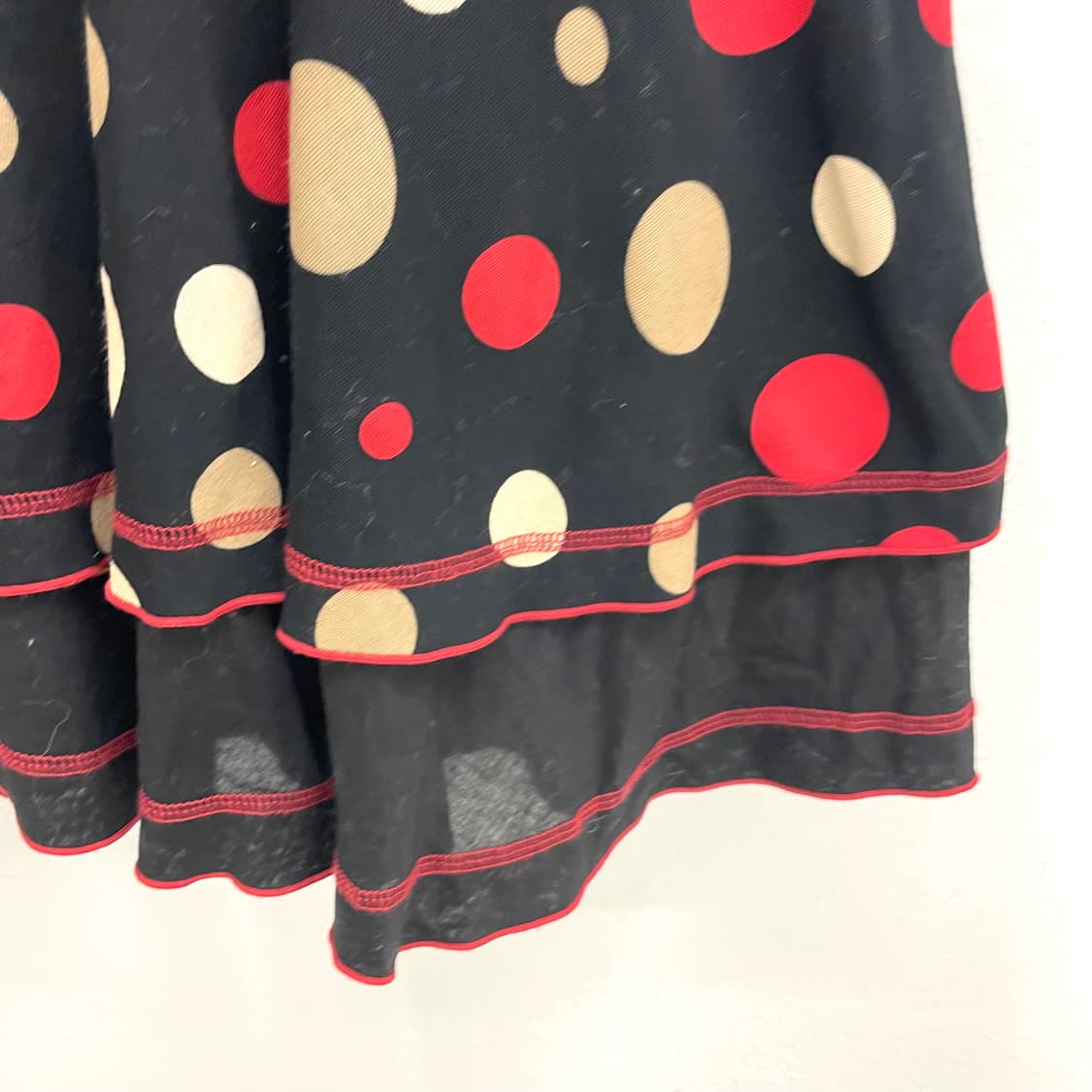 Retro polka dot sleeveless dress 상품이미지5