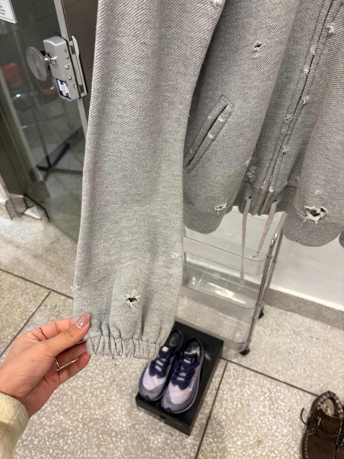 National Standard damage hood zip up 상품이미지4