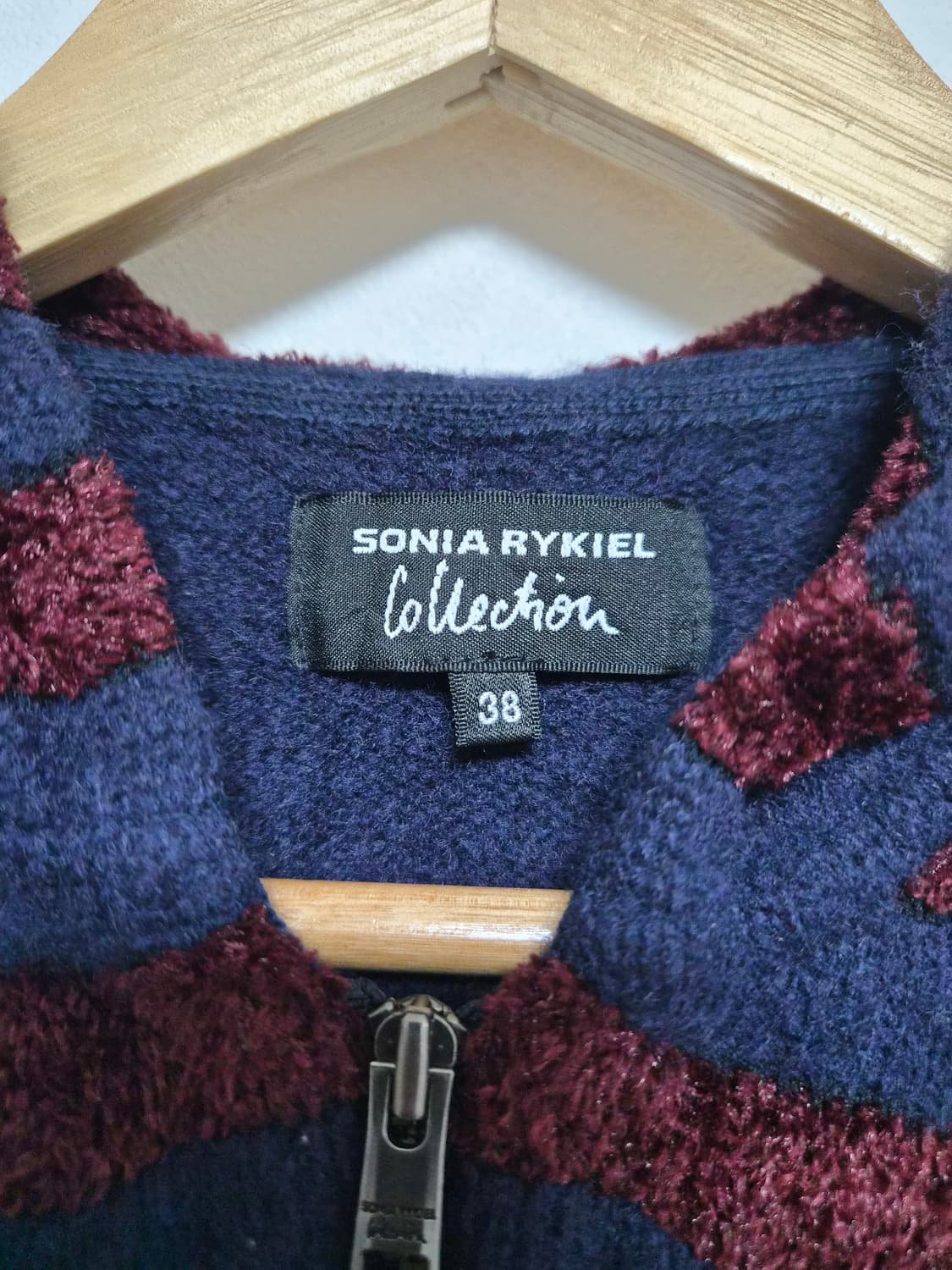 소니아리키엘 키치 스트라이프 후드집업 38 - K 상품이미지4