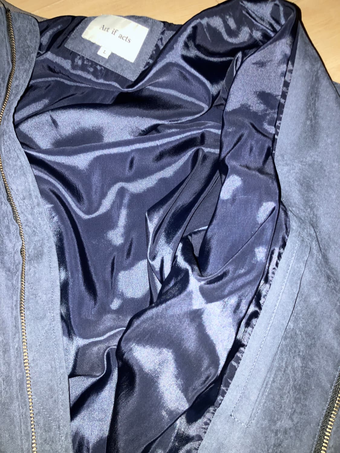 Art if acts 벨벳 봄버 자켓 상품이미지5