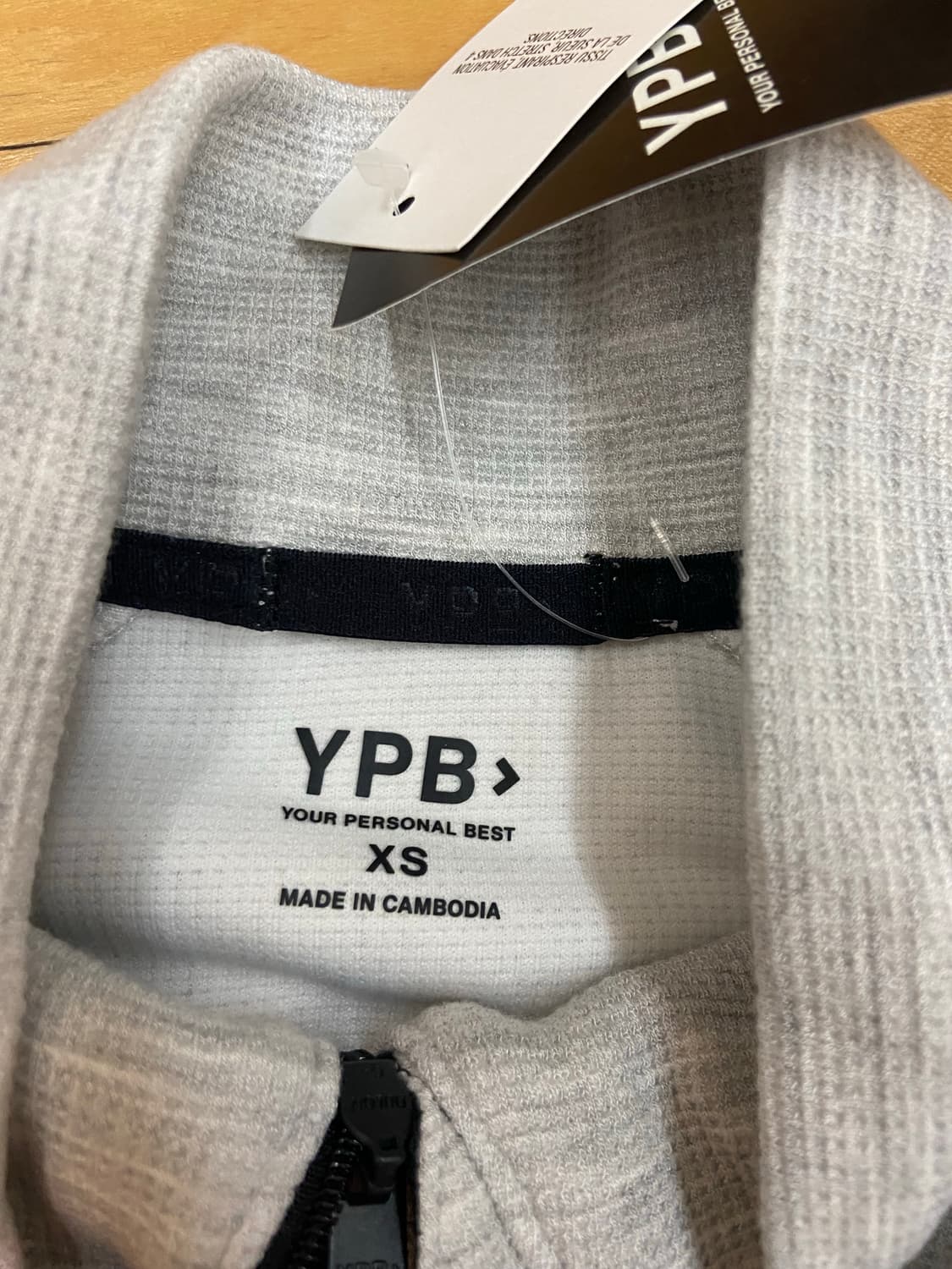 아베크롬비 YPB 남성 와플 하프 집업 XS 새상품 상품이미지5