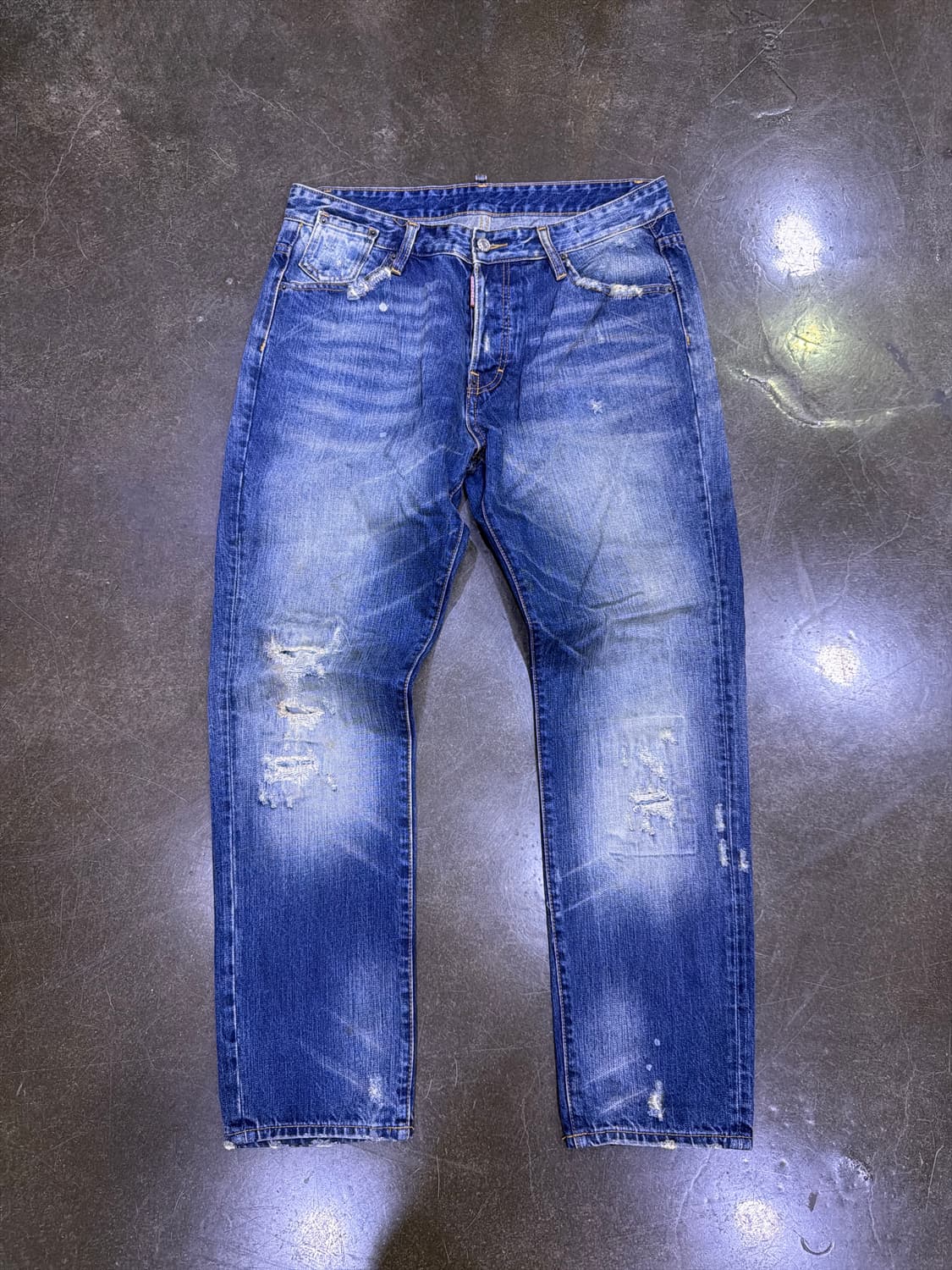 디스퀘어드2 루키 포켓 슬림 스트레이트핏 데님팬츠 52 상품이미지1