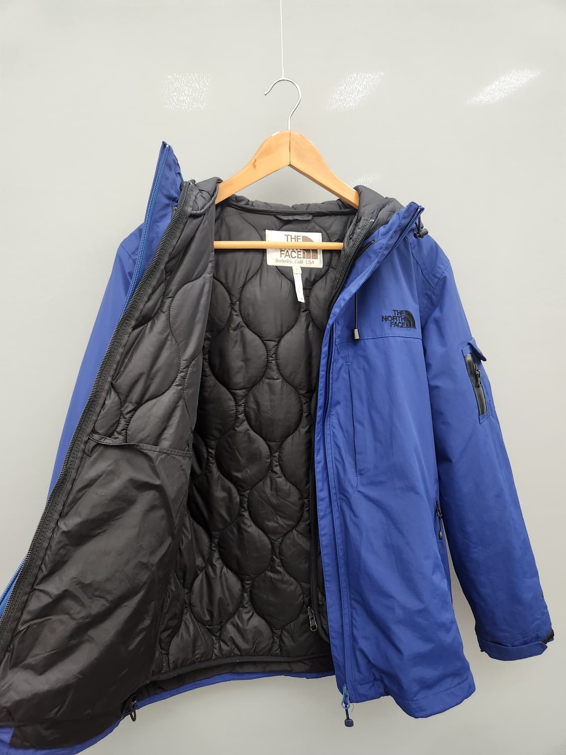 노스페이스 바람막이 퀼팅자켓 내피포함 상품이미지6