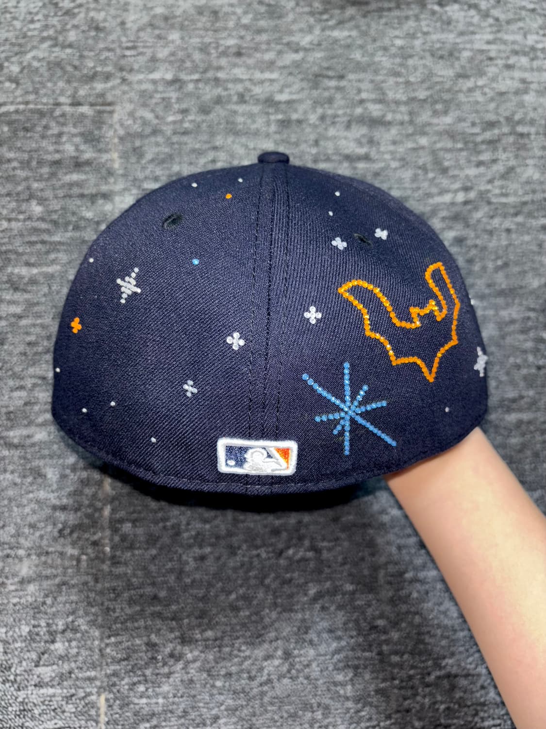 🧡🩵 New era custom cap 에센틱 휴스턴 볼캡 스냅백 상품이미지3