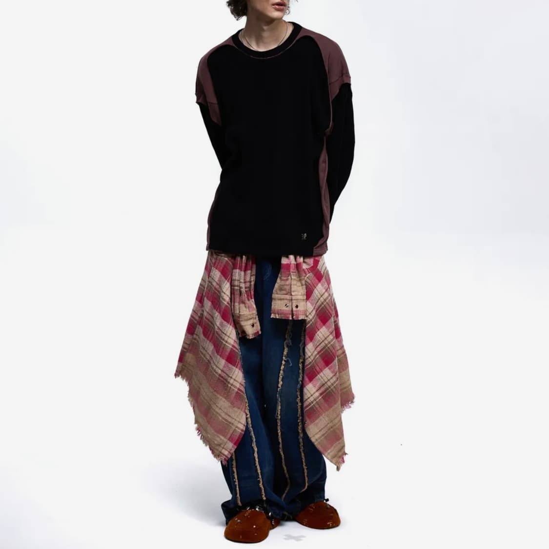 RSSC CUT OFF KNIT FULLOVER - BLACK 상품이미지6