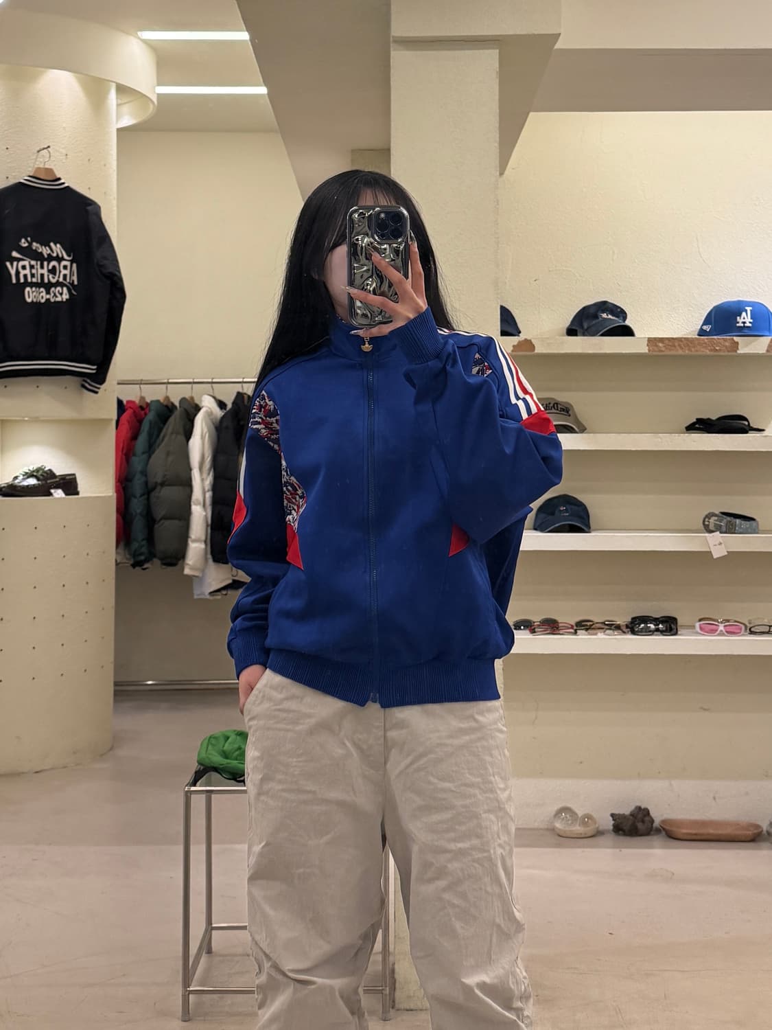 아디다스 빈티지 올드스쿨 트랙탑 져지 U1055 상품이미지1