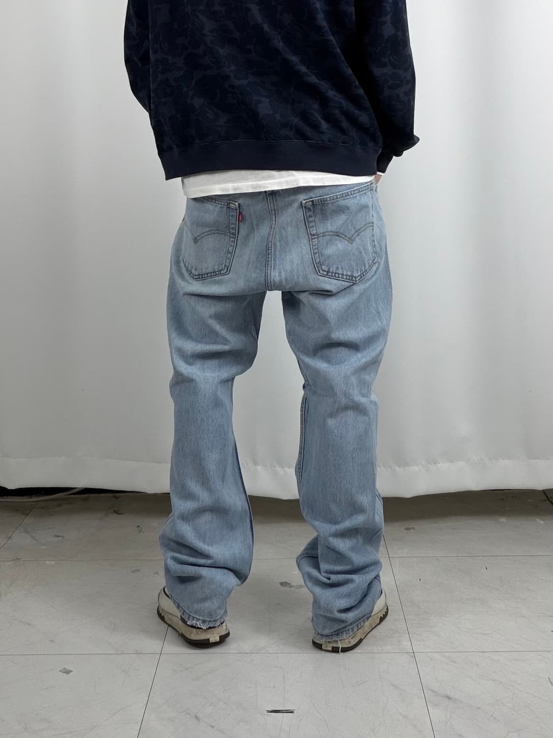 a215) 36 리바이스 505 연청 상품이미지2