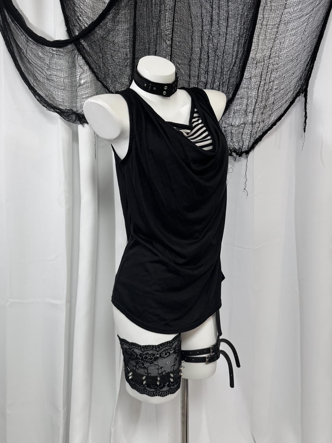 stripe sleeveless 상품이미지3