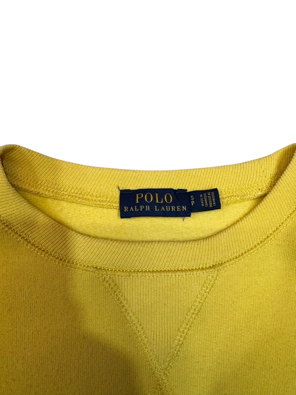 랄프로렌 폴로 레몬 스웻셔츠 맨투맨 (S)   상품이미지5