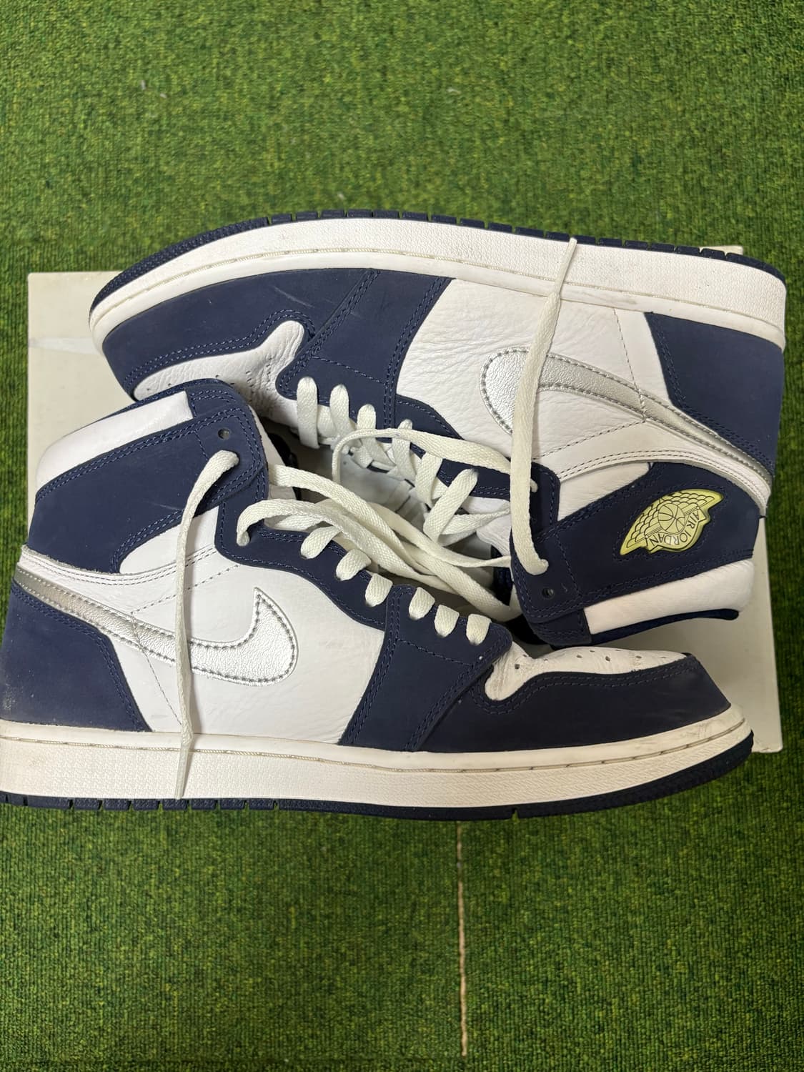 (280) 나이키 에어조던1 하이 코즙 미드나잇네이비 상품이미지1