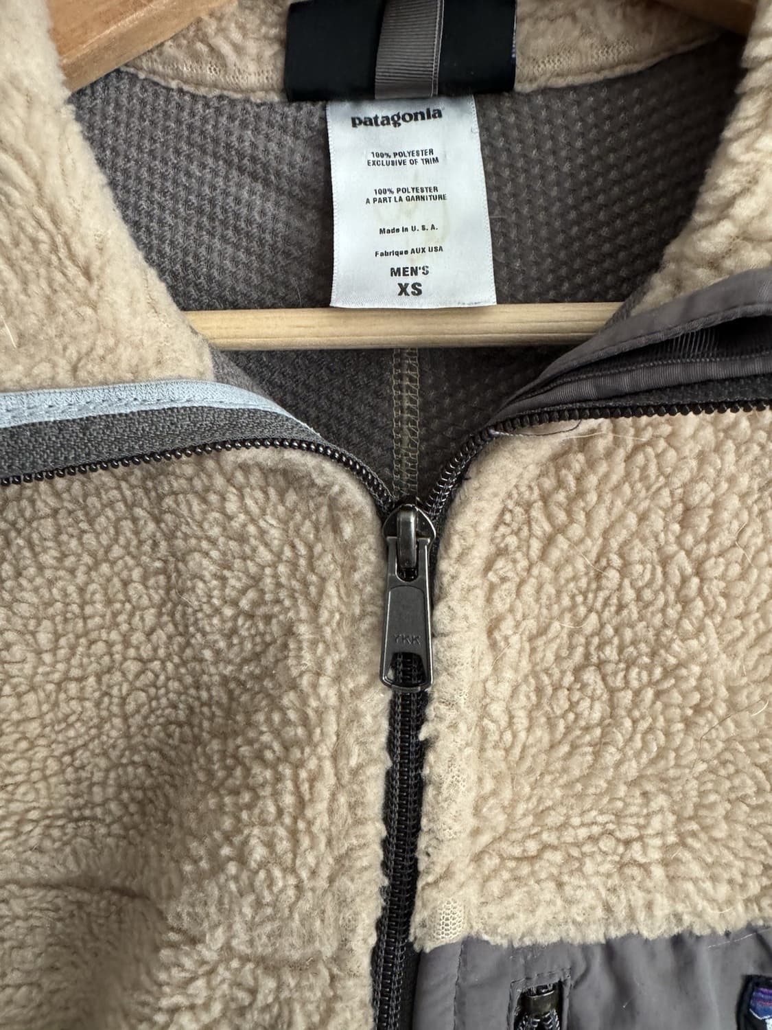 00s 파타고니아 레트로-X 네추럴/그레이 USA 상품이미지3