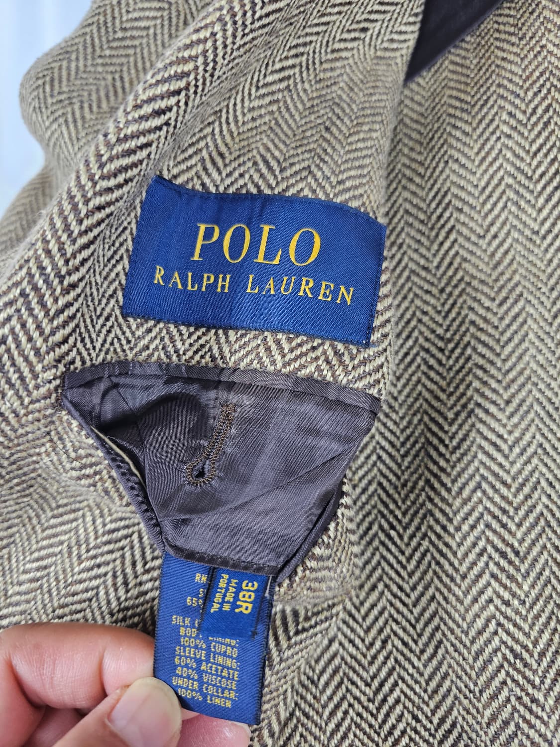 폴로헤링본블레이져 상품이미지3