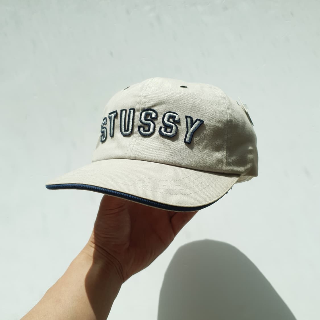 90s STUSSY flexfit pannel cap 상품이미지3
