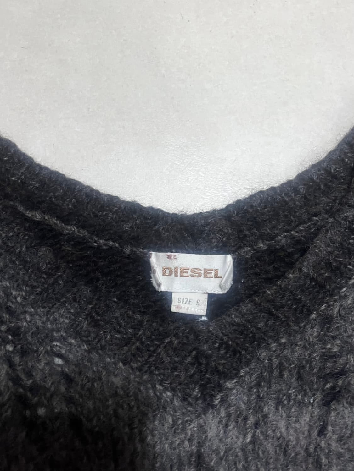 디젤 diesel 모헤어 니트 상품이미지2