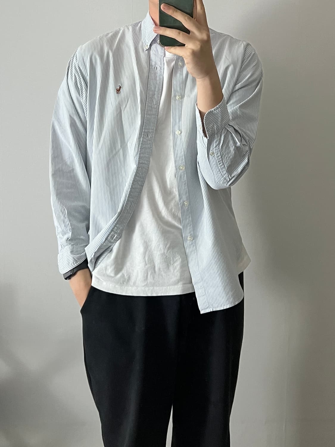 폴로 랄프로렌 스트라이프 셔츠 상품이미지8