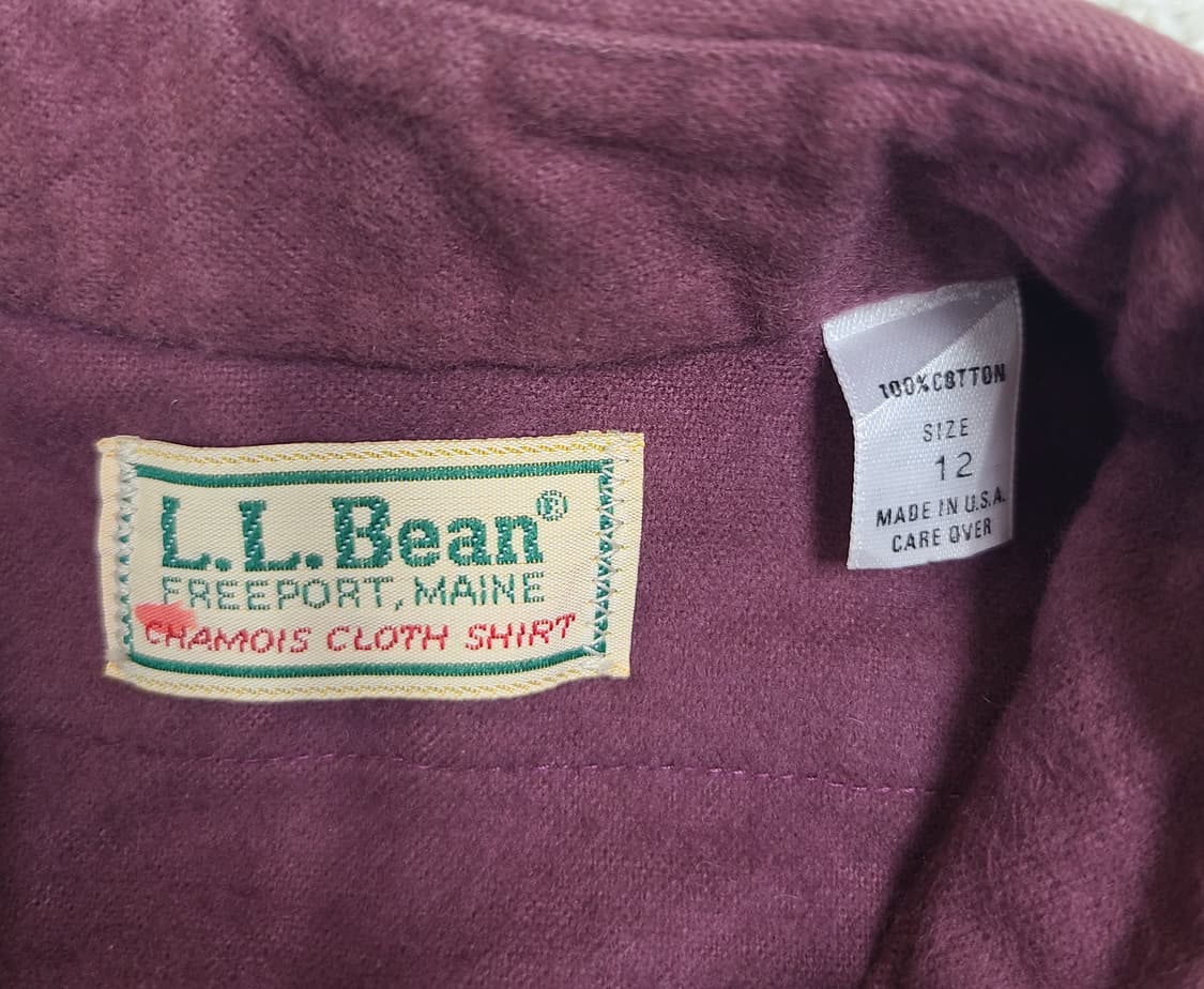 L.L.Bean Chamois Cloth Shirt 상품이미지4