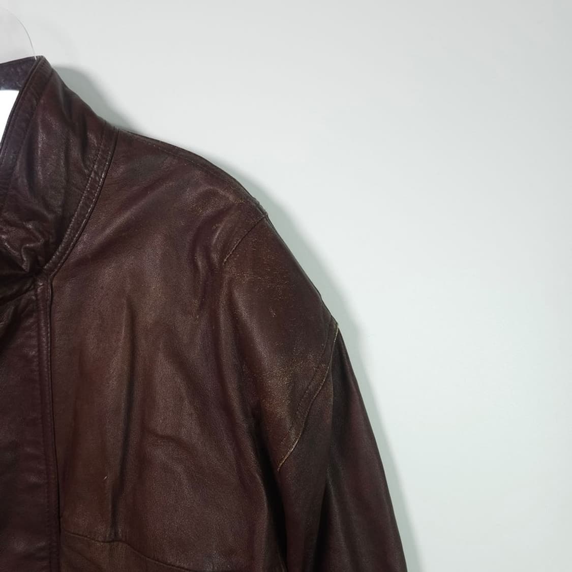 KHAZAR KHAZ 빈티지 양가죽 자켓 XL 상품이미지5