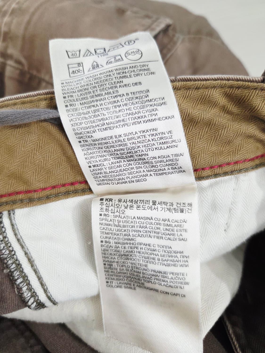 바나나리퍼블릭. 남자 코튼 카코팬츠_30 상품이미지7