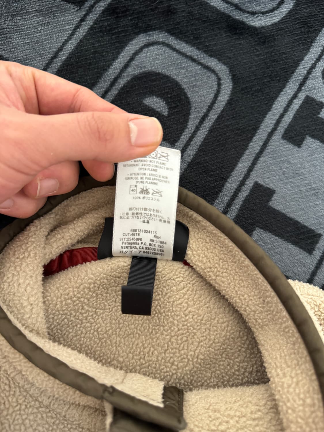 파타고니아 신칠라 스냅 티 풀 오버 베이지 앤 브라운 메이드 인 콜롬비아 상품이미지6