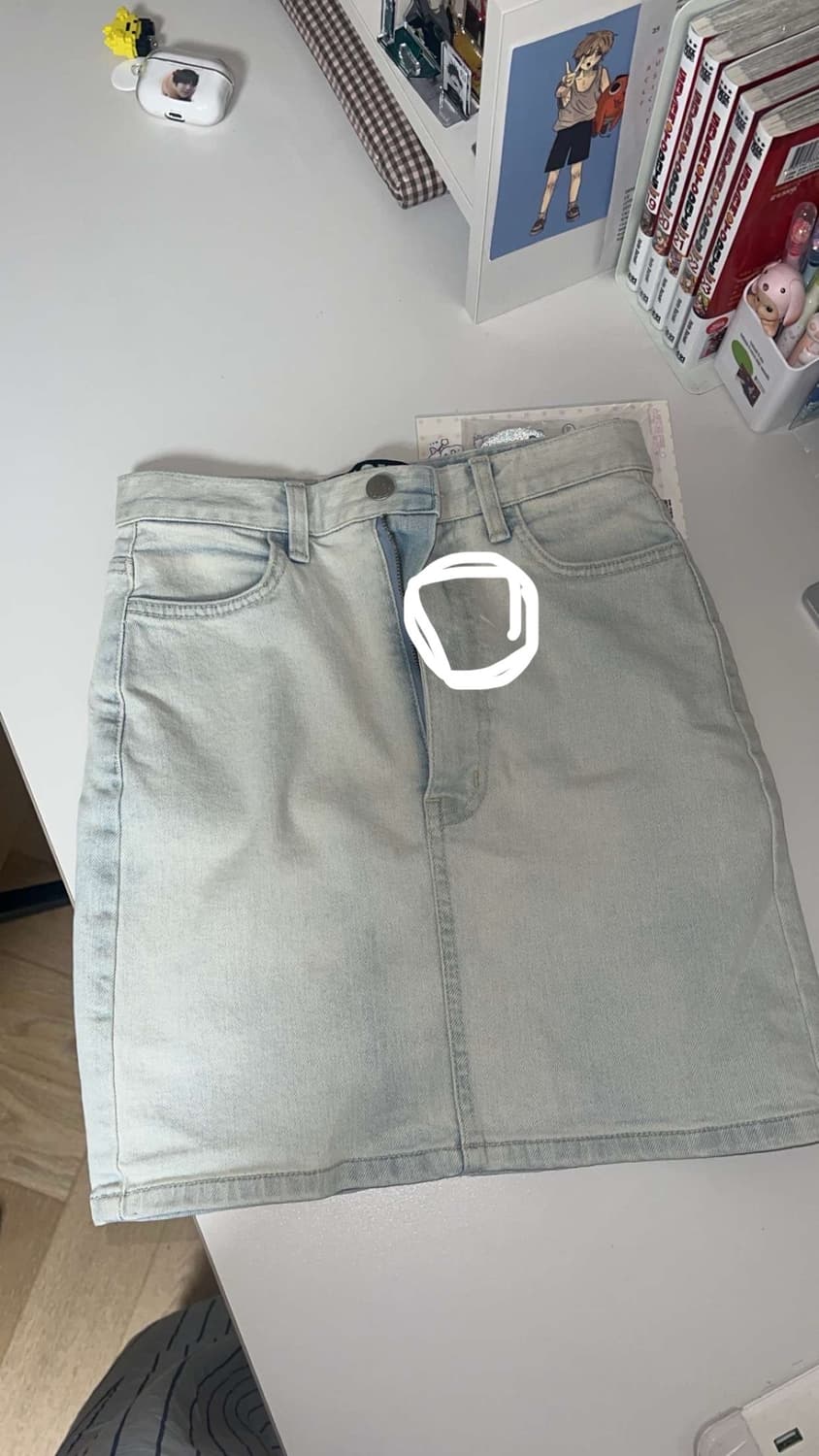 미스치프 17ss 데님스커트 상품이미지4