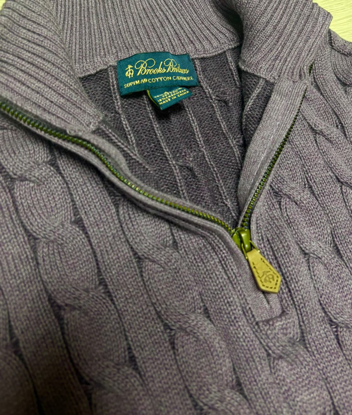 브룩브라더스 캐시미어 니트 S(새상품) 상품이미지3